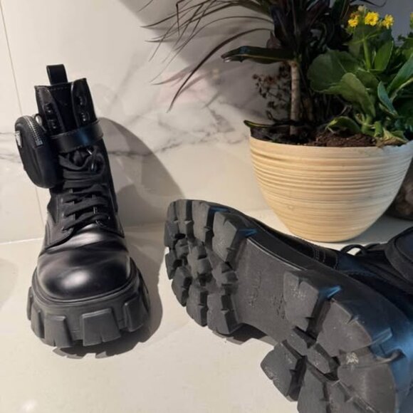 Prada Monolith Boots - Picture 2 of 3